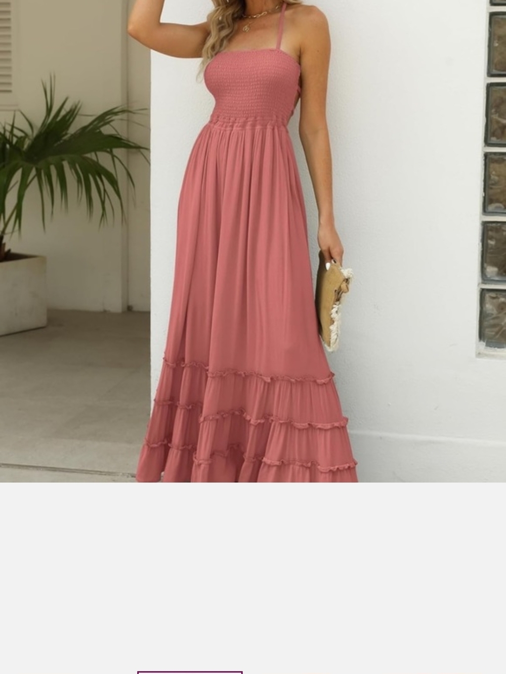Free People Mauve Extratropical  Dress in Dusty Rose Size Small